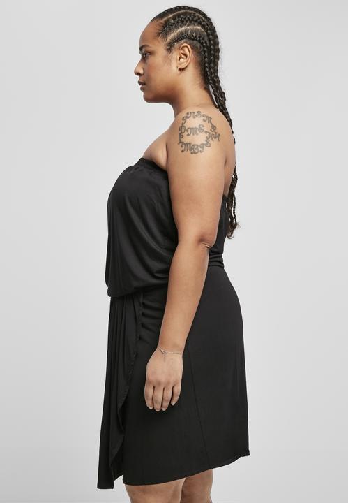 Actual product image Urban Classics Ladies Viscose Short Bandeau Dress (3XL)
