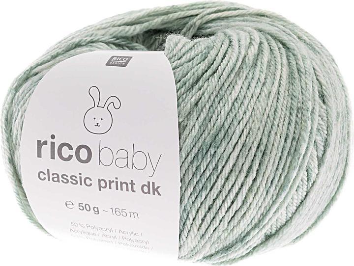 Produktbild Rico Design Wolle Baby Classic Print dk 50 g PetrolGrün (165 m)