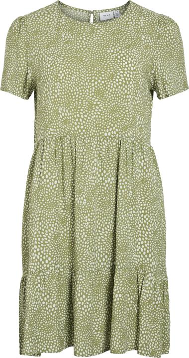 Vila Kurzarm- Kleid in Knielänge