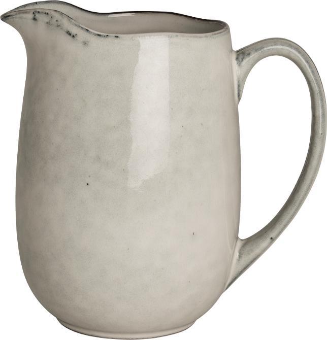 Broste Copenhagen Nordic Large Milk Jug, Stoneware - Sable (1 l)