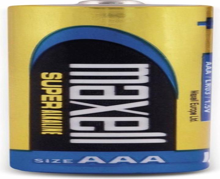 Immagine prodotto Maxell Batteria AAA Super Alcalina 4 pezzi (4 pz., AAA)
