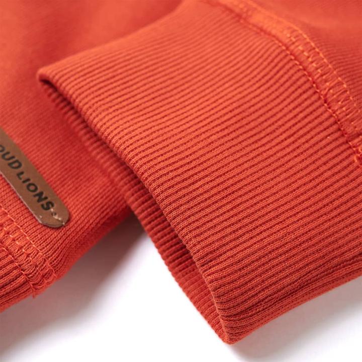Immagine prodotto VidaXL Felpa da bambino arancione 92,Materiale: 92% cotone. 8 (92)