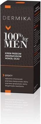 Dermika 100% for Men Eye Cream 15ml (Fluid, 15 ml, Day + Night)