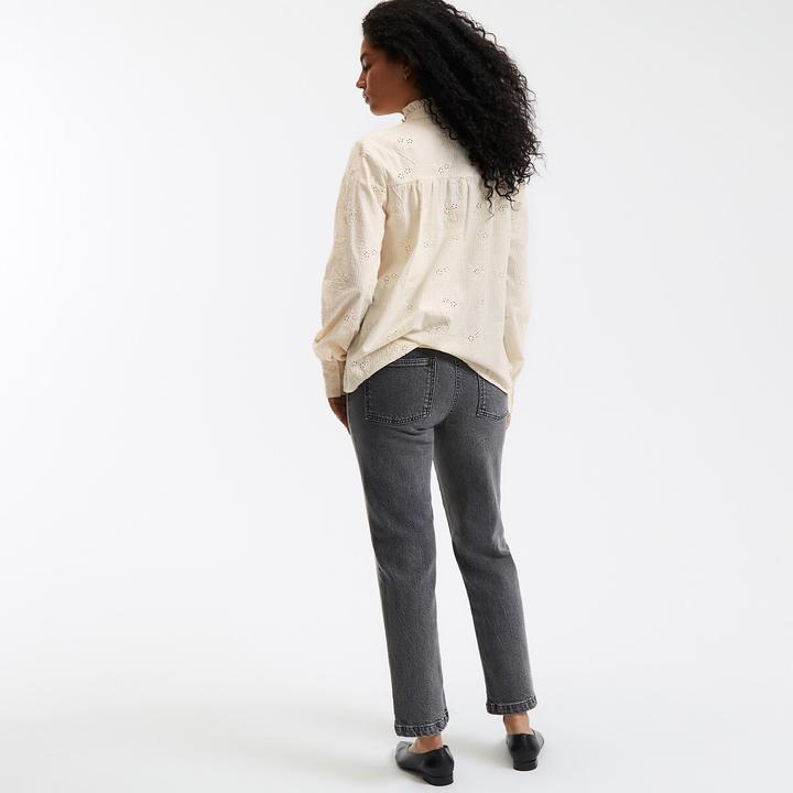 Image du produit La Redoute Collections Jeans de grossesse droit avec un empiècement extensible à la taille (26)