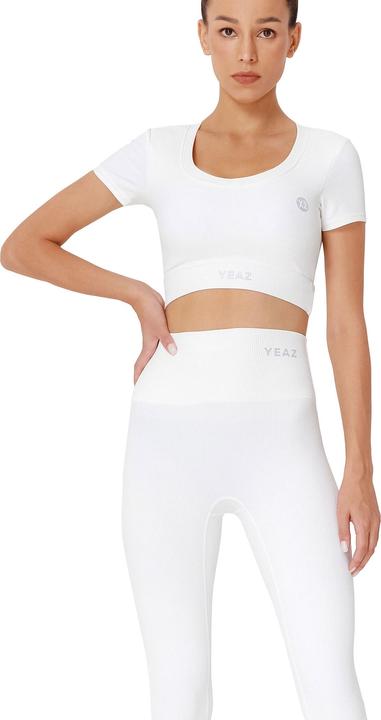 Produktbild Yeaz CLUB LEVEL SET Short Top Leggings M (White) (M)