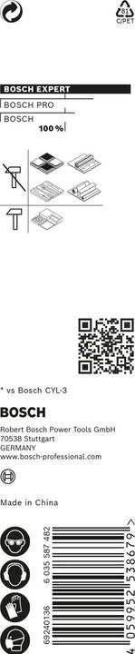 Produktbild Bosch Professional Zubehör EXPERT HEX-9 MultiConstruction Bohrer, 6 x 60 x 100 mm (6 Millimeter)