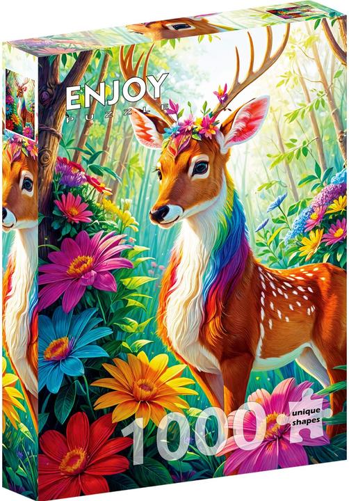 Actual product image Enjoy Puzzle Puzzle 1000 pieces - Magical Deer (1000 pieces)