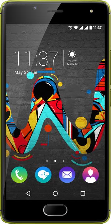 Produktbild Wiko U Feel (16 GB, Lime, 5", Hybrid Dual SIM, 13 Mpx, 4G)