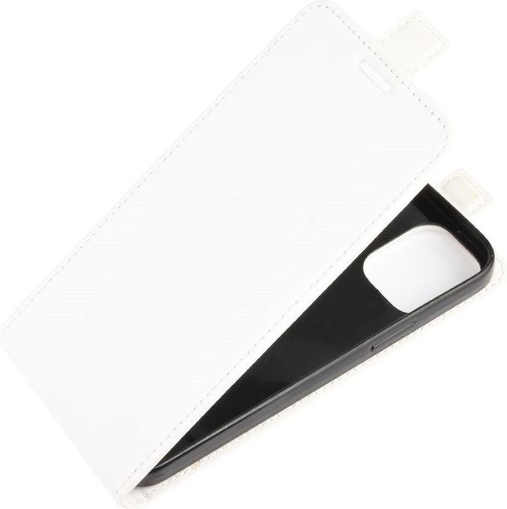 Produktbild Cover-Discount iPhone 12 mini - Klassisches Flip Case vertikal weiss (Apple iPhone 12 mini)