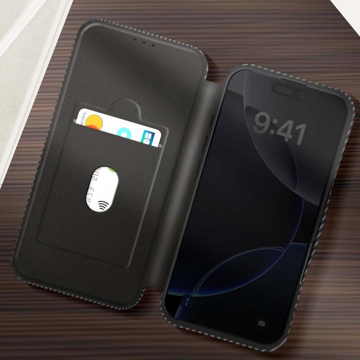 Image du produit Avizar CarbonX RFID Cover (Apple iPhone 16 Pro Max)