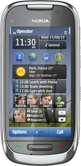 Nokia C7-00 - Frosty Metal (8 GB, 3.50", 8 Mpx, 3G)