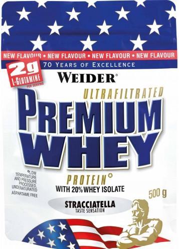 Actual product image Weider Premium Whey Protein (Vanilla, Caramel, 1 pcs., 500 g)