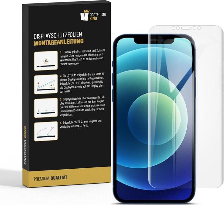 Produktbild Protectorking 6x Panzerfolie Anti-Shock matt entspiegelt (6 Stück, Apple iPhone 12 mini)