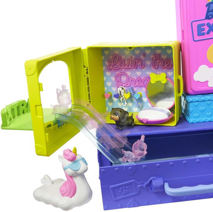Immagine prodotto Barbie Extra Playset Cuccioli e Minis Portami-con-te