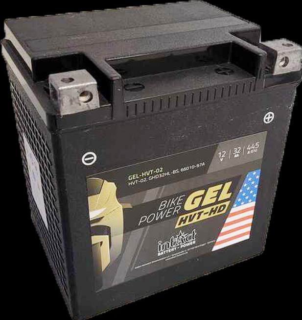 Image du produit Intact GEL-HVT-02 Bike-Power Gel 32Ah Batterie moto GHD32HL-BS (12 V, 32 Ah, 445 A)