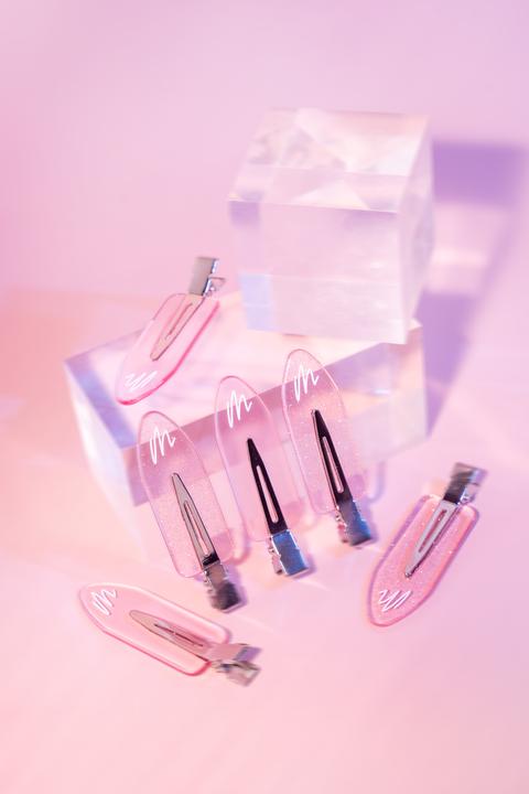 Actual product image Mermade Grip Clips Pink (6 pcs.)