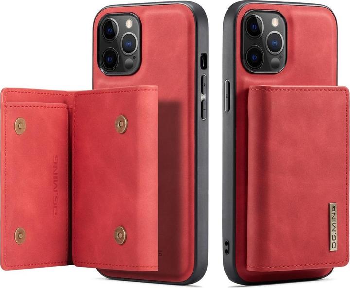 Actual product image Cover-Discount iPhone 13 mini - case with credit cards case red (Apple iPhone 13 mini)