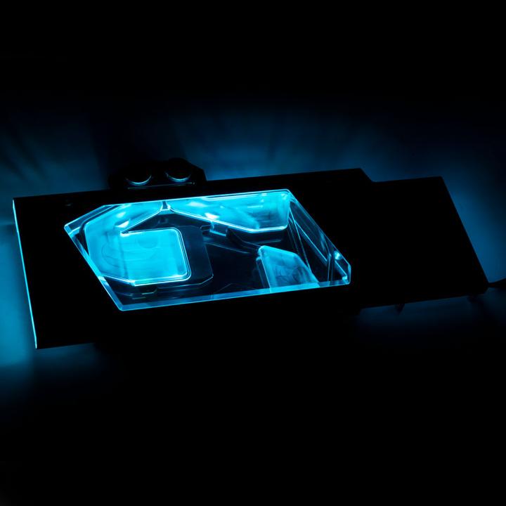 Actual product image Watercool Heatkiller IV for Radeon RX 5700 / XT, RGB - Acrylic + Nickel
