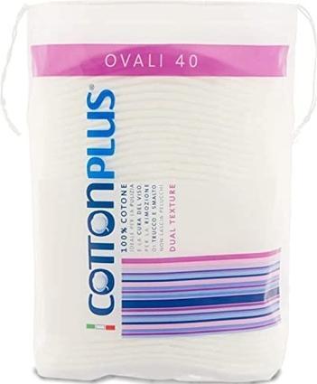 Actual product image Cotton Plus Oval Balls 40 Pack