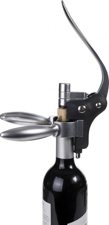 Actual product image Ibili Horizontal lever corkscrew Barware 18 cm Easy handling thanks to lever mechanism (Corkscrew)