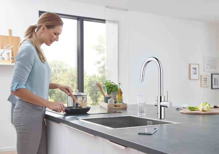 Actual product image Grohe Blue Home C outlet Starter Kit
