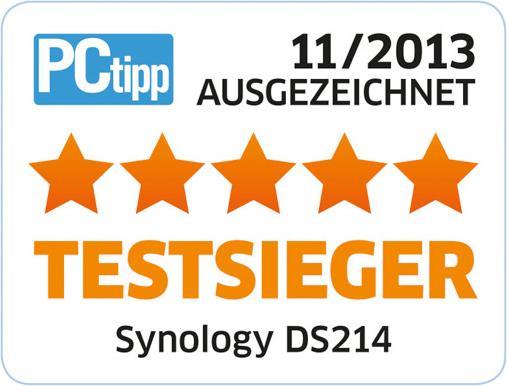 Actual product image Synology Ds214