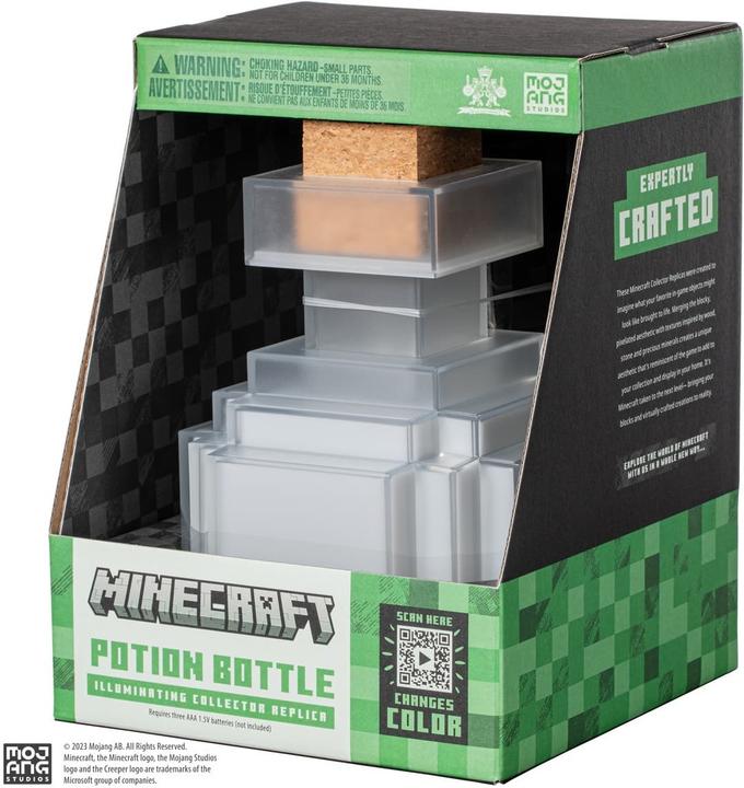 Image du produit Noble Collection Minecraft Replik Illuminating Potion Bottle