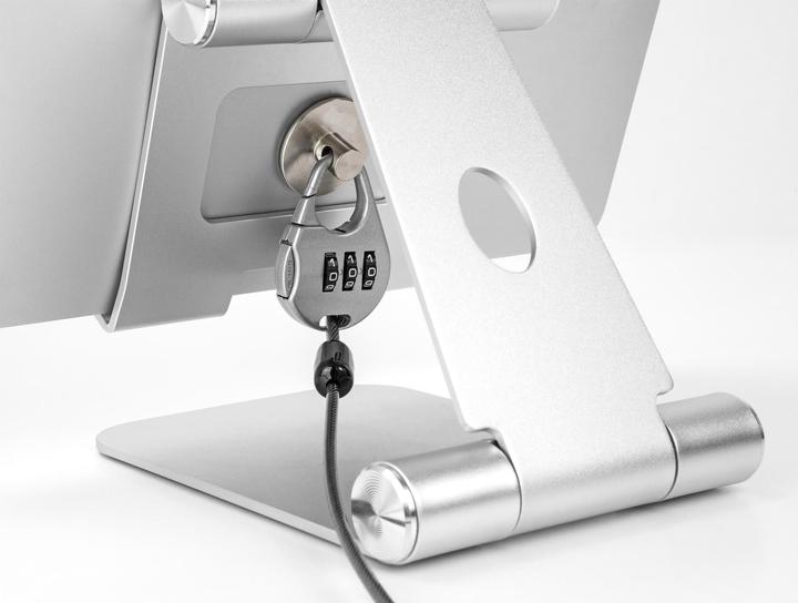Actual product image Navilock Security cable for tablets and smartphones with combination lock and steel