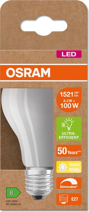Produktbild Osram LED Lampe (E27, 8.20 W, 1521 lm, 1 x, B)