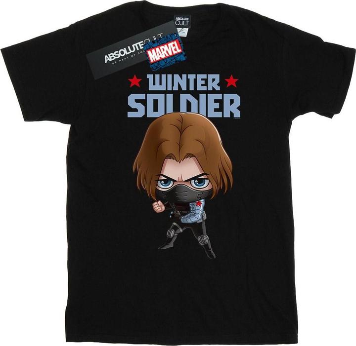 Winter Soldier Bucky Toon TShirt (3XL)