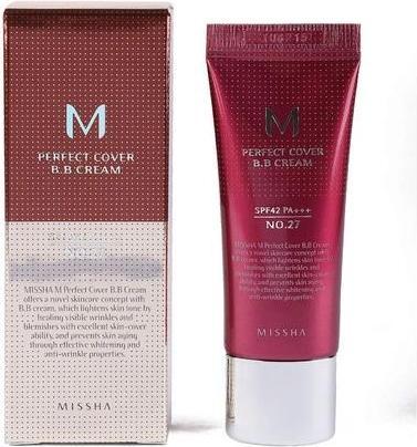 Immagine prodotto Missha M Perfect Cover BB Cream SPF42 No.27 Honey Beige 20ml (Miele Beige)