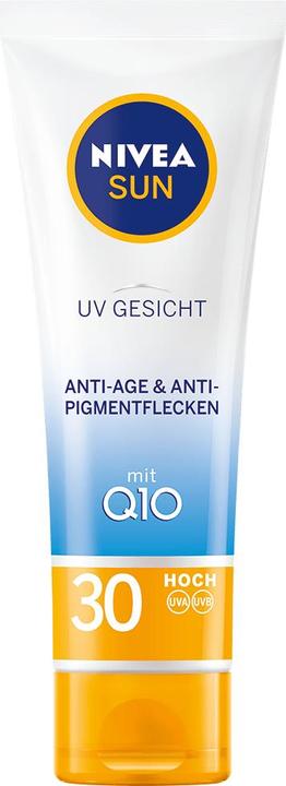 NIVEA Sonne, Gesichtsbranzcreme, gegen Flecken und Verfärbungen, SPF 30, 50 ml (Sonnencreme Gesicht, SPF 30, 50 ml)
