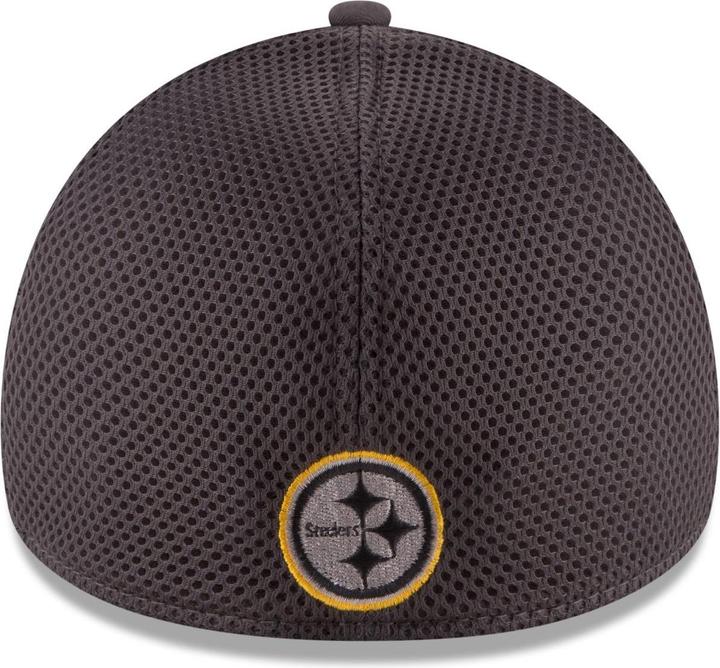 Actual product image New Era 39Thirty Stretch Mesh Cap - Pittsburgh Steelers - M/ (M, L)