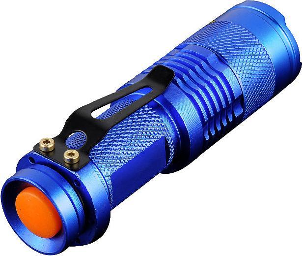 Actual product image JTI LED torch CREE Ultrafire - Blue (13.40 cm, 300 lm)