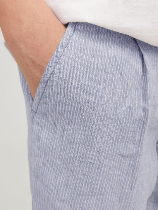 Actual product image Jack & Jones Jpstbill Jjcairo Tapered Linen Ble Jnr (146)