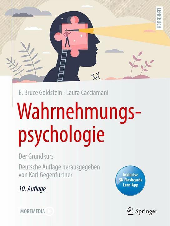 Produktbild Wahrnehmungspsychologie (Deutsch, E. Bruce Goldstein, Laura Cacciamani, 2023)