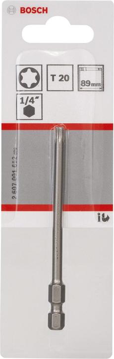 Productafbeelding Bosch Professional Zubehör Torx bit T 20 Accessoires extr (T 20)