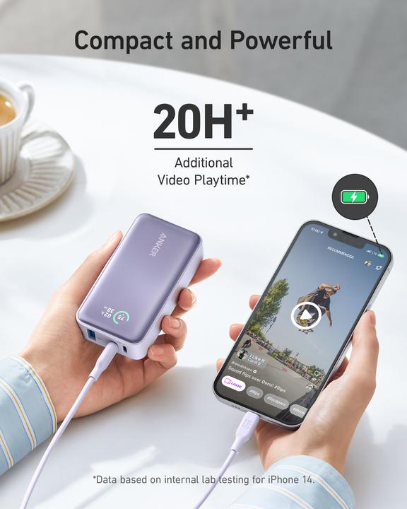 Produktbild Anker 533 Power Bank (PowerCore 30W) (10000 mAh, 30 W)