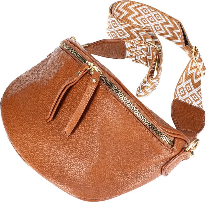 Actual product image Gallantry Belt bag with geometric pattern
