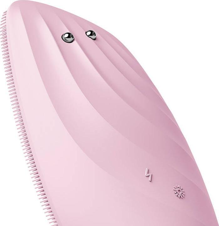 Actual product image Konjac Sponge Soniczna szczoteczka termiczna & lifting do twarzy 8w1 Geske z Aplikacją (różowy)