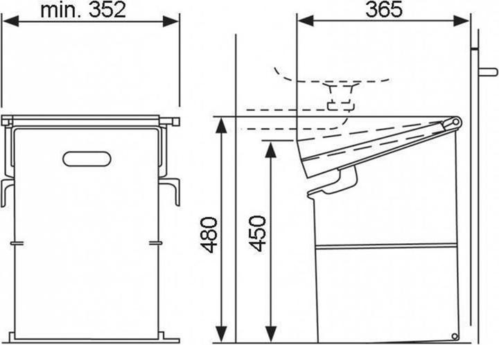 Produktbild Müllex Kehricht-Kippsystem (35 l)