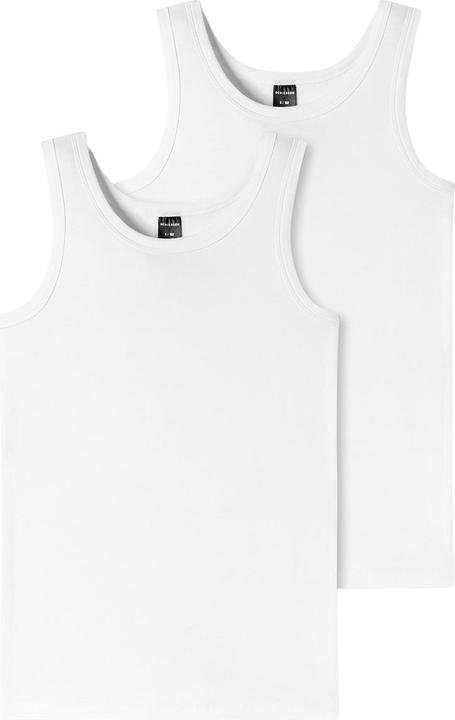 Immagine prodotto Schiesser Confezione da 4 ragazzi adolescenti - Maglia intima in cotone organico 95/5 (140)