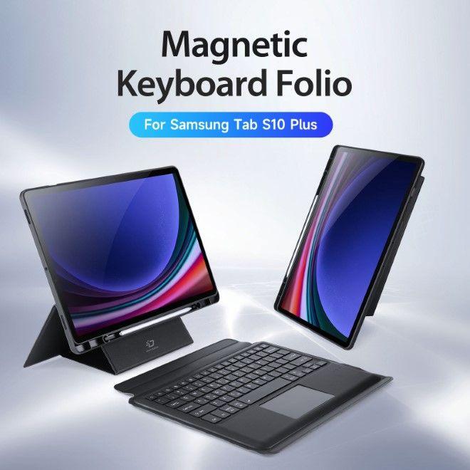 Actual product image Dux Ducis DK Series Keyboard Case (US, Galaxy Tab S9 FE+, Galaxy Tab S9+, Galaxy Tab S10+)