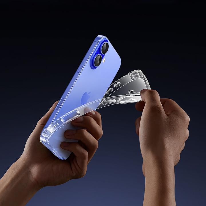 Actual product image Ugreen Case for iPhone 16 Plus CA102 (transparent) (Apple iPhone 16 Plus)
