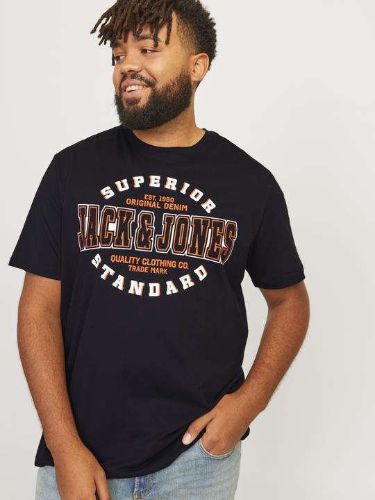 Image du produit Jack & Jones Jjelogo Tee Ss O-Neck 2 Col Aw24 S Pls (8XL)