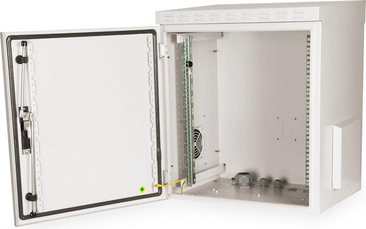 Immagine prodotto Digitus DN-19 12U-I-OD IP55 Armadio a muro per esterni - 600x450 mm (LxP) grigio (12 HE, Rack da 19 pollici)