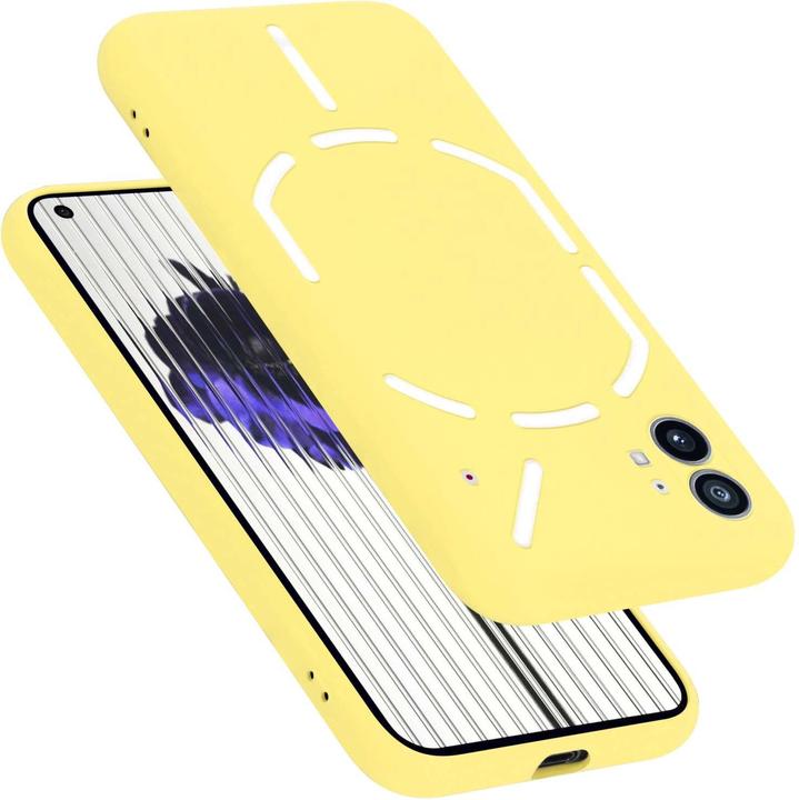 Actual product image Cadorabo Bumper TPU Liquid Silicone Case (Nothing Phone (1))