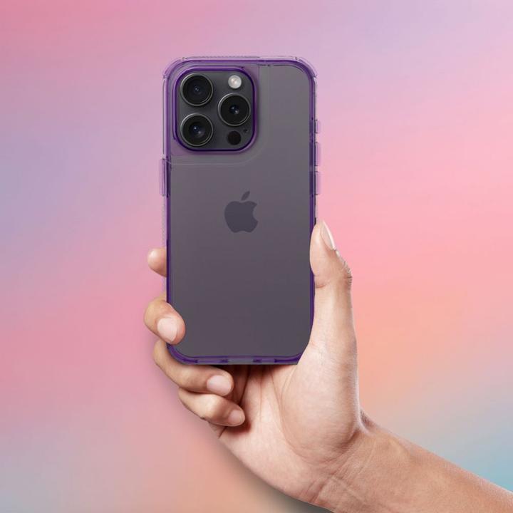 Immagine prodotto OEM Back panel cover MATRIX CLEAR Case for IPHONE 16 Pro light violet (Apple iPhone 16 Pro)