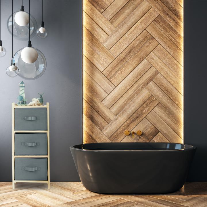 Productafbeelding Relaxdays Badkamerplank (28 x 25,5 x 65 cm)