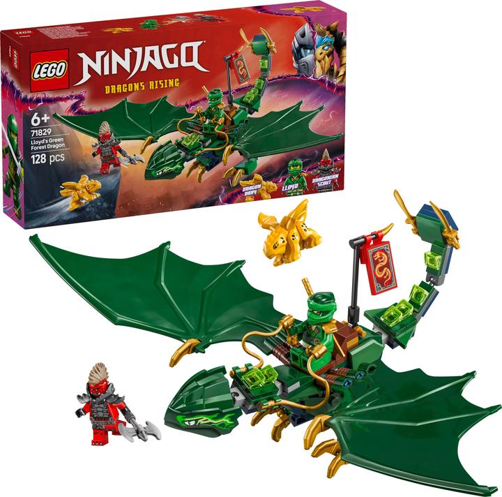 Image du produit LEGO Lloyds grüner Walddrache (71829, LEGO Ninjago)